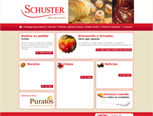 Tablet Screenshot of deschuster.cl